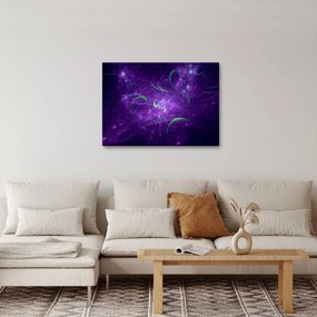 Tablou -abstracție violetă (70x50 cm)