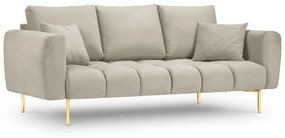 Canapea Hastings 3 locuri catifea L220 cm