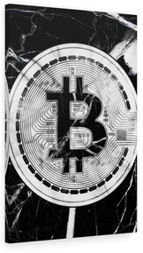 Tablou canvas Bitcoin Diagram 120x80 cm