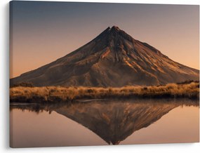 Tablou oglindirea muntelui Taranaki, Noua Zeelanda (70x50 cm)