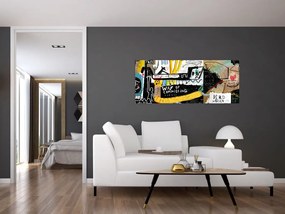 Tablou - Graffiti (120x50 cm)