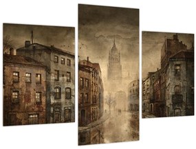 Tablou - Pictura orașului (90x60 cm)