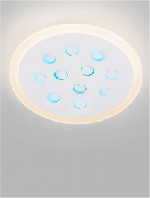 Plafoniera LED RGB si telecomanda ASTRAEUS 30cm