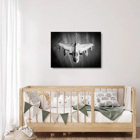 Tablou pe sticlă - Aeronava (70x50 cm)