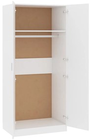 Șifonier, alb, 80x52x180 cm, pal