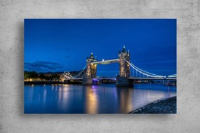 Tablouri Canvas Urbane - Podul din Londra noaptea