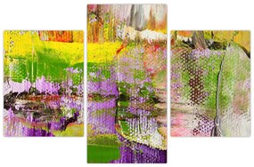 Tablou cu abstracție - pictura (90x60 cm)