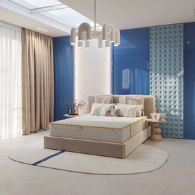 Saltea din spumă Ozone Therapy 180×200 cm, fermitate medie, 27 cm înălțime