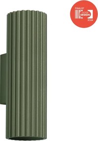 Brilagi - Aplica de perete CRESTO 2xGU10/10W/230V 20 cm verde