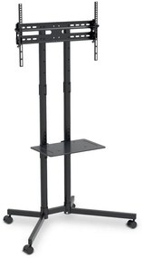 Suport mobil cu raft pentru televizor CONNECT IT CMH-9100-BK 37-70” negru