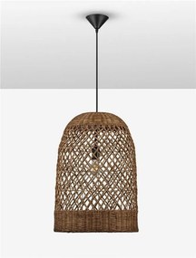 Lustra/Pendul ratan design natural SOLITA maro