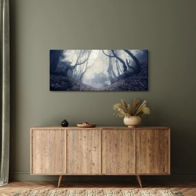 Tablou - Pădurea în ceață (120x50 cm)
