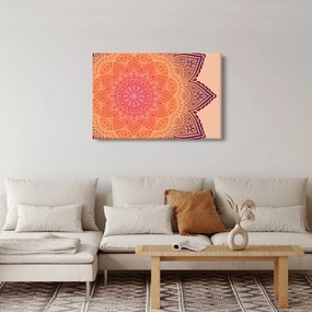 Tablou - Mandala artă (90x60 cm)