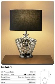 Veioza, Lampa de masa eleganta Network