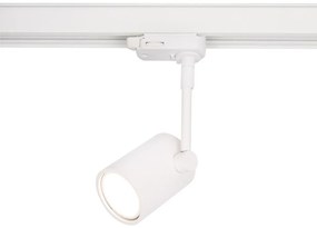 Spot directionabil pentru sina trifazata MAXLIGHT, OTIUM alb