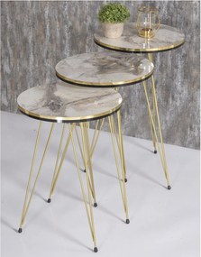 Set masuta de cafea,Seria 440Homs, 3 buc,20034