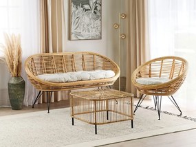 Set mobilier de grădină Marza (natural). 1081221