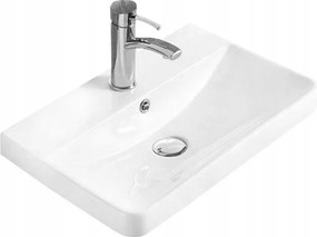 Mexen Dagna chiuvetă încastrată în blat 60 x 35 cm, albă - 21996000