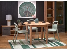 Masă de dining CALMIO, stejar craft