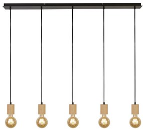 Lustra cu 5 pendule design minimalist Spinny