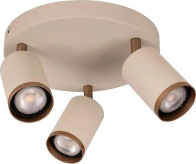 Lucide 53914/13/41 - Corp de iluminat spot REGINA 3xGU10/50W/230V, bej