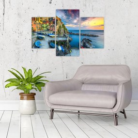 Tablou - Satul mediteranean (90x60 cm)