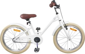 vidaXL Bicicletă pentru Copii 20 Inci pentru 6-11 ani Alb