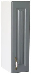 Corp superior 20 cu 1 usa Zebra MDF gri dungi