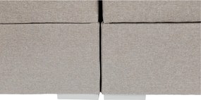 Pat tip BOXSPRING 180x200, taupe gri-maro, FERATA TV KOMFORT