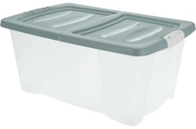 Cutie de depozitare cu roți 60 × 40 × 27 cm, verde