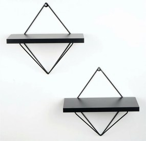 Set de rafturi Black, 2 buc.