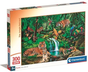 Animale Jungle Retreat Puzzle Clementoni cu 300 piese