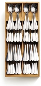 Organizator de tacâmuri în culoare naturală din bambus 17,5 x 38 cm DrawerStore – Joseph Joseph