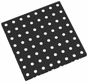 Pad scaun AvaTile 203 x 203 x 1,6 cm, negru