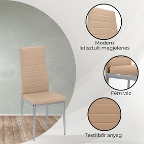 Midland 4+1 set de luat masa bej-gri