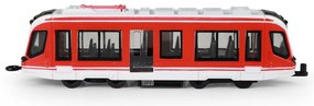 Rappa Tramvai metalic roșu, 20 cm