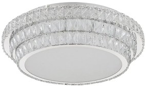 Globo KLARA 68157-58 - Plafonieră LED dimabilă 58W/230V 2700-6000K Ø60 cm alb + telecomandă