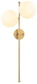 Aplică de perete aurie Fazli – Opviq lights