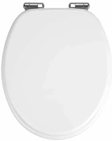 Capac de toaleta clasic din MDF cu inchidere lenta, WENKO