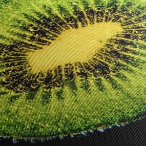 Tablou - detailu cu kiwi în apă (120x50 cm)