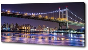 Tablou canvas Podul în new york city