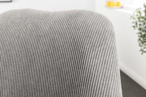 Set 4 scaune moderne Scandinavia catifea gri