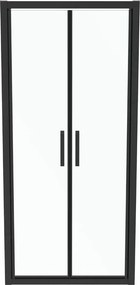 Usa batanta cu segment fix 90 cm negru mat Ideal standard Connect 2