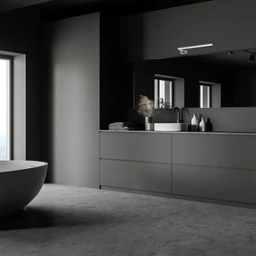 Aplică de perete LED pentru baie SHINE, 11W, 230V, 45 cm, IP44, crom lucios