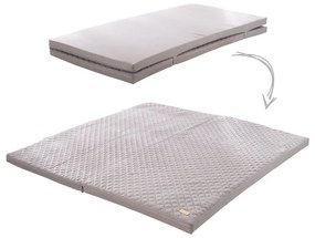 Saltea de joacă pentru copii gri închis 120x120 cm Style – Roba