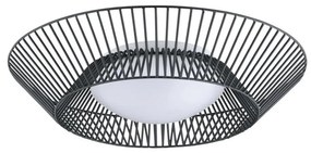 Eglo 200842 - Plafonieră LED PIASTRE, 8,2 W, 230 V, Ø 39 cm, negru