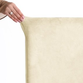 Restilo Husă pentru scaun Sento crem, 48 x 48 x 58+ 10 cm, set de 6 bucăți