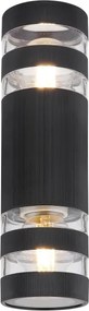 Globo 78260S - Aplica de perete HAYES 2xE27/10W/230V, neagră