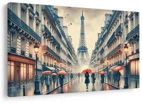 Tablou Paris într-o zi ploioasă