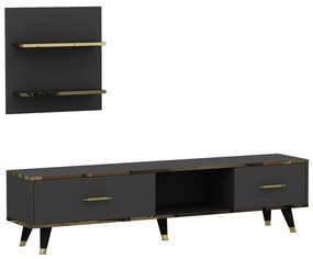 Mobilier living Mevala 2 (antracit) . 1095634